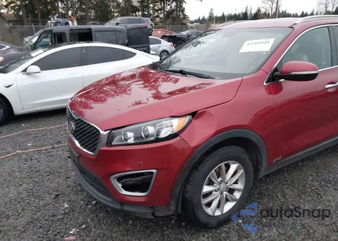 2017 Kia Sorento 2.4L Lx from USA, damaged, VIN 5XYPGDA38HG274711